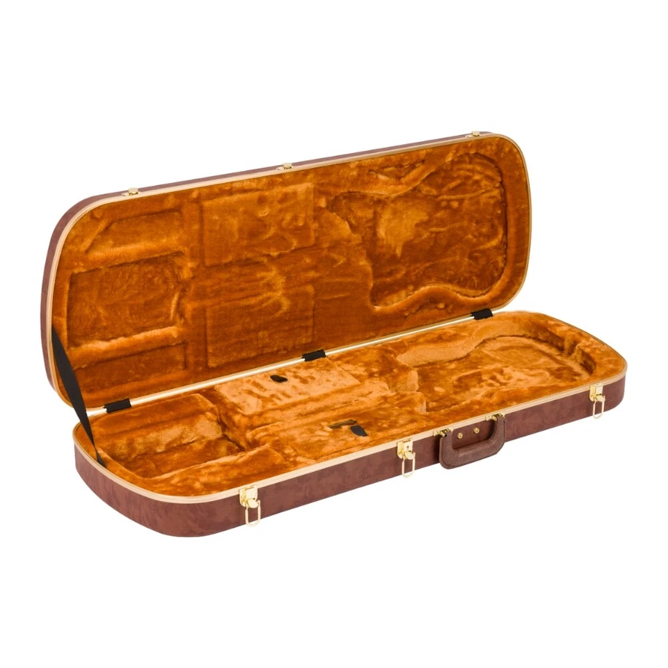 Estojo de óculos Fender Jazzmaster e Jaguar - Couro bovino falso - Imagem 2 de 2