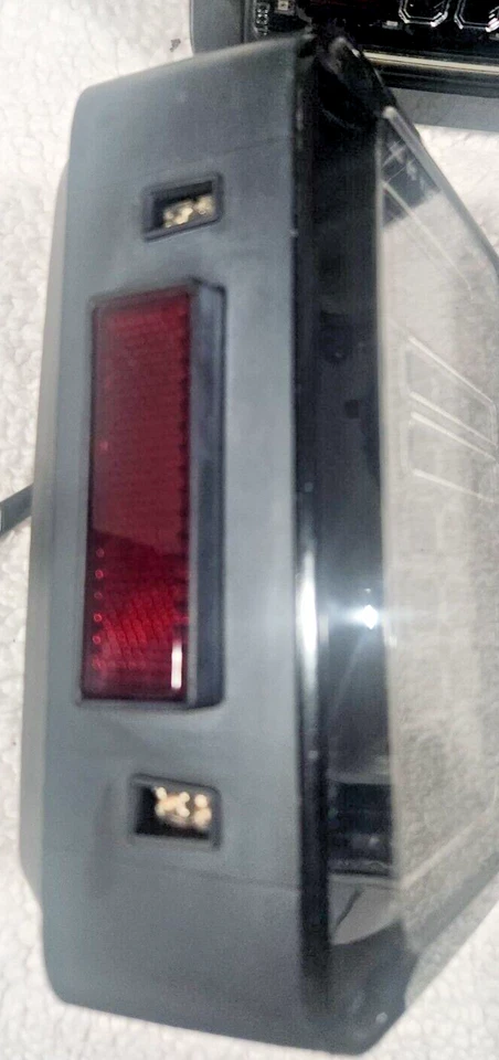 2 luces traseras LED QUADRATEC EN DESGASTE PROFESIONAL PARA AUTO JEEP WRANGLER JK 07-18 AMBOS LADOS Foto 3 de 4