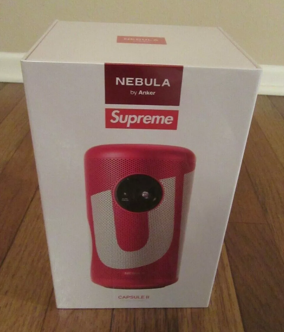 Supreme Anker Nebula Capsule II Projector Red FW20 Supreme New York 2020  New NIB