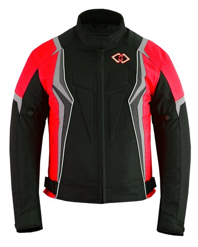 Gallanto Mens Motorcycle Waterproof Cordura Textile Jacket Motorbike CE Armours - Picture 22 of 26