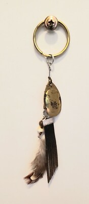 Mepps 3 Spinning Fishing Lure Key Ring Ornament L-31