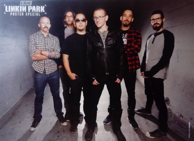 LINKIN PARK, CHESTER BENNINGTON  2018 A4 Magazine Poster KERRANG mb #