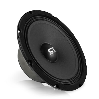 CT Sounds TROPO8-4 8'' 400W Max 4-Ohm Shallow Mount Midrange Speaker - Single
