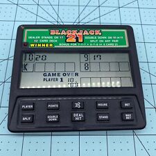 Radica Blackjack 21 Handheld Electronic Game Model 1450 Works for sale online 