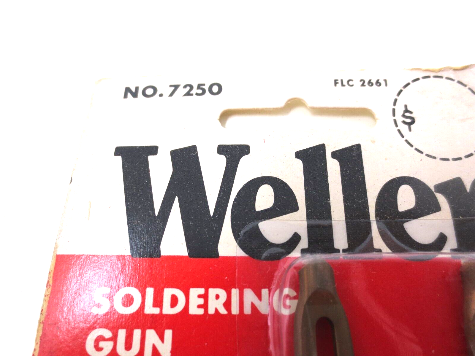 WELLER No. 7250 COPPER SOLDERING GUN TIP FOR D550 2 In Pack, made in