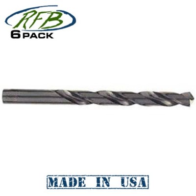 Milwaukee 48-89-0421 27/64-Inch Black Oxide Twist Drill Bit, 6-Pack