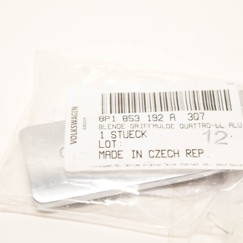 AUDI A3 8P Glove Box Trim LHD 8P1853192A3Q7 NEW GENUINE - Bild 8 von 8