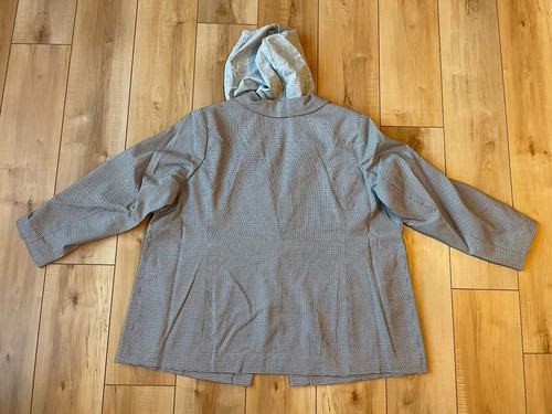 Susan Graver Blazer With Hood New 3XP - Picture 3 of 3