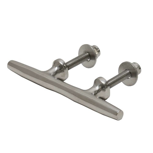Whitecap Boat Studded Cleat 6309 | Saltwater 6 Inch 316 Stainless - Picture 2 of 4