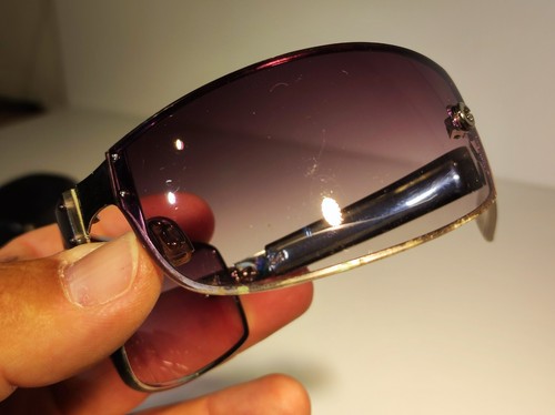 GENESIS FOLDING SUNGLASSES mod. DAMMON Col. 73 VINTAGE RARE SUNGLASSES - Picture 13 of 21