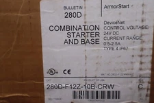 ALLEN BRADLEY 280D-F12Z-10B-CRW STARTER DEVICENET IP67/NEMA 4 STOCK 4725