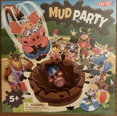 Mud Party Game by Tactic 2019, New, Factory Sealed 