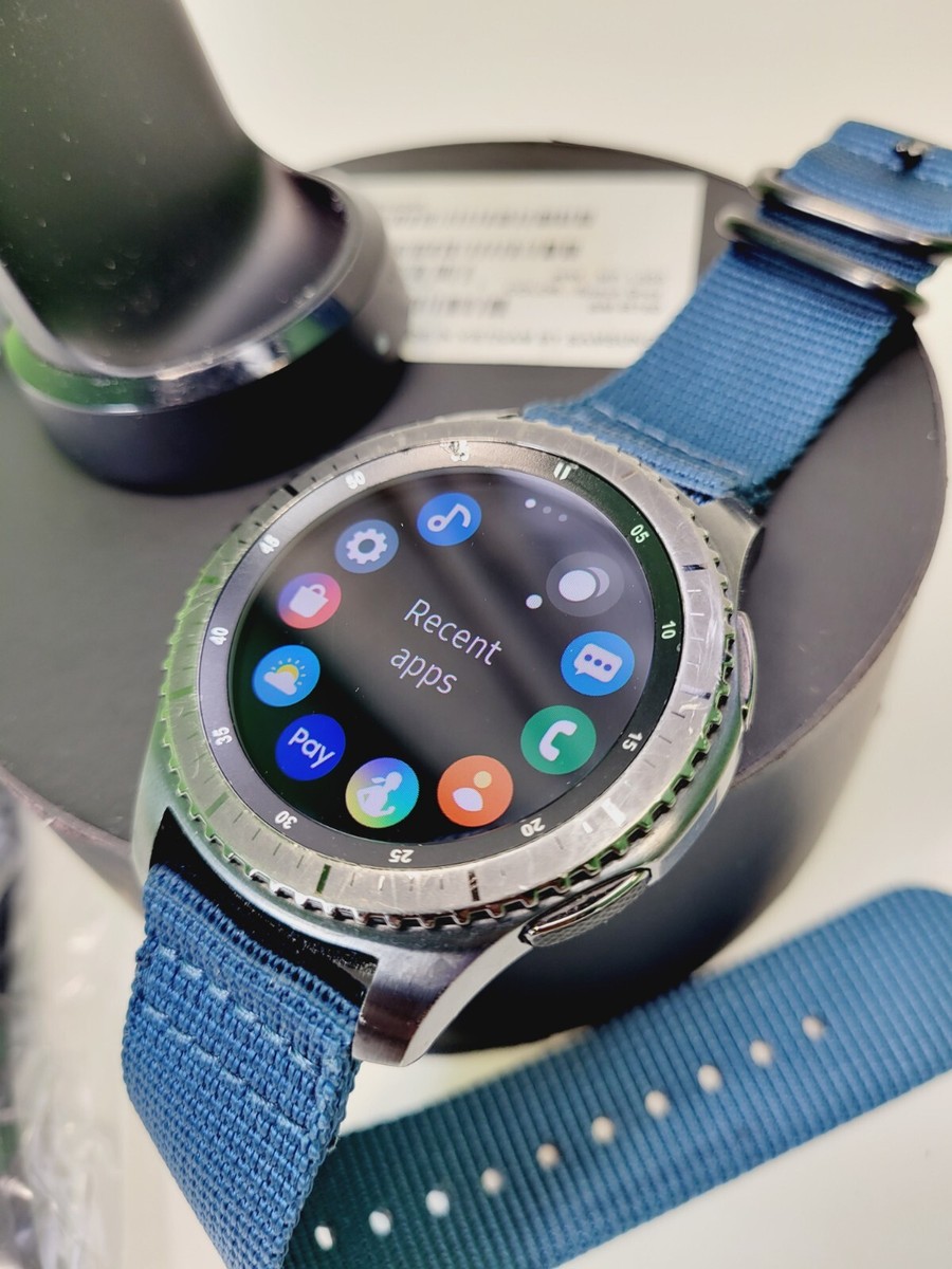 Samsung Gear S3 Frontier 316L Stainless Steel Case Black Samsung Gear S3 Frontier 316L Stainless Steel Case Black