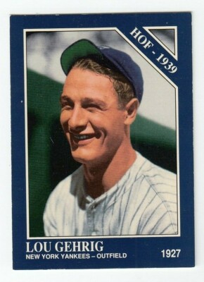 MLB Lou Gehrig  100枚限定 バットカード Amazon.com: Lou Gehrig Baseball's All-Time Greats Playing