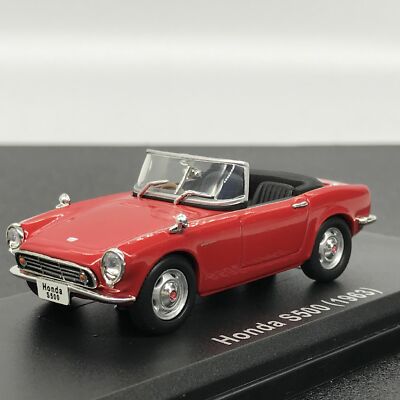 HONDA S500のタペストリー Mini Car Ixo Honda S500 1963 1/43 Scale Box Display Diecast vol 90