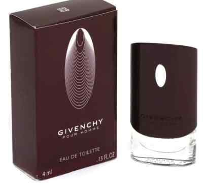 Givenchy Pour Homme by Givenchy EDT MINI 4ML/.13 OZ. Made in France, New in Box.