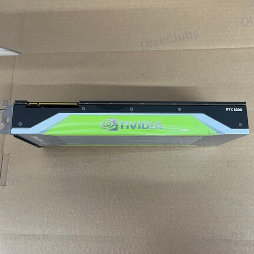 Nvidia Quadro RTX 8000 48GB Turing DDR6 Passive Cooling GPU Video Graphic Card - Afbeelding 5 van 10