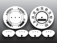 White Face Gauges for 1951 Chevrolet Styleline Deluxe