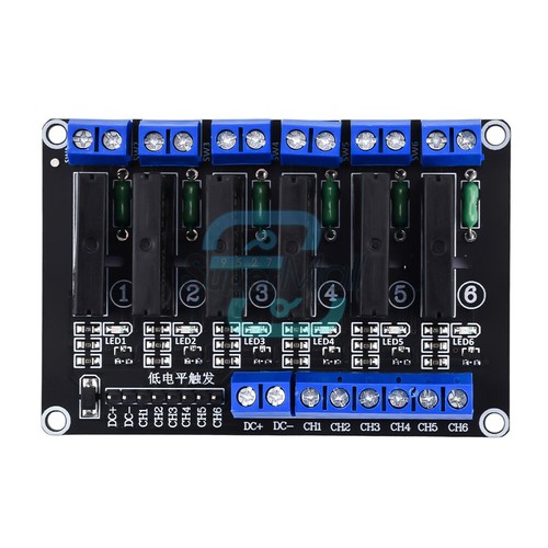 DC 5V SSR Solid State Relay Module Low Level Relay Module 1/2/4/6/8 Channel - Bild 8 von 63