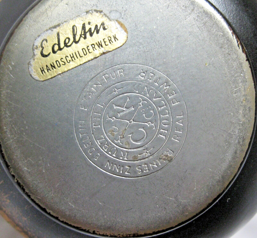 C. Kurz & Co Tiel, Holanda Pintado Peltre Samovar Juego de Cuatro Piezas - Imagen 16 de 23