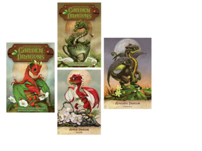 Field Guide To Garden Dragons Oracle Cards and Guidebook Stanley Morrison