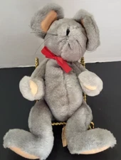 Vintage Creative Marketing Concepts Poseable Plush Mouse 10" Stuffed Animal Toy