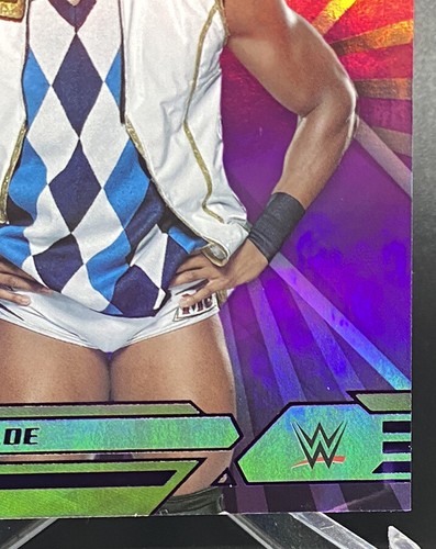 2022 Panini Chronicles WWE Malik Blade XR Purple RC 17/49 #294 - Picture 3 of 6