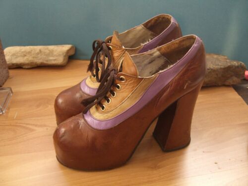 60/70 vintage Nina Platform Oxfords US women's 9