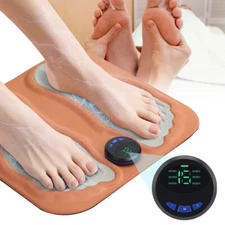 3D Smart EMS Foot Massage Pad Feet Massager Blood Circulation Relax Muscles
