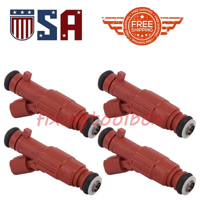 4X Fuel Injectors 353102E100 For Hyundai Sonata KIA FORTE 1.8L 2.4L L4 842-12375