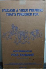 Lady & Tramp II Retail Promotional Display VHS Standee NEW Rare Disney 2001