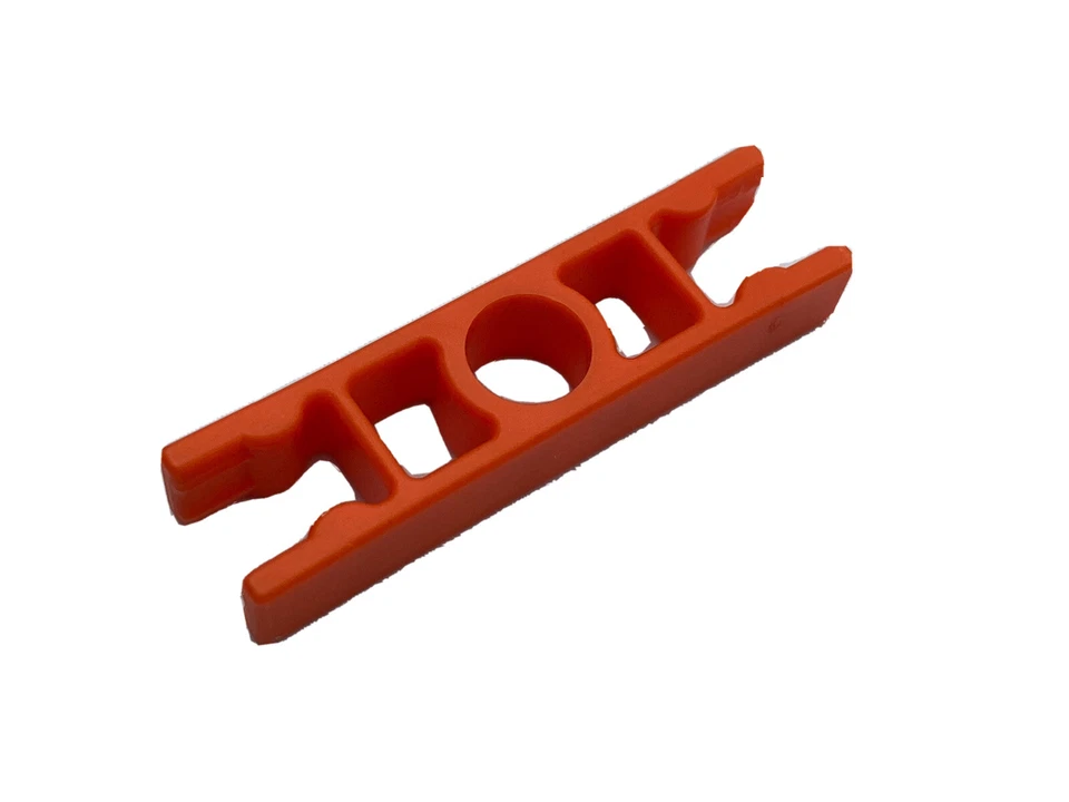 100 Knex Orange Ladder 2-Way Straight Connectors - Standard K'nex Parts - Image 2 of 3