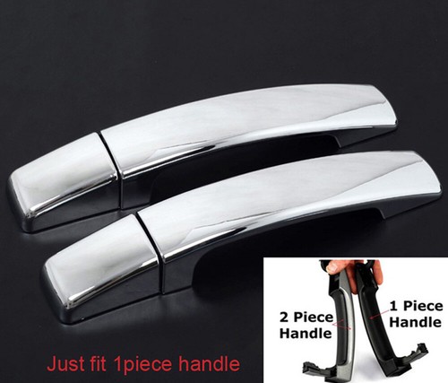 For Land Rover Freelander 2 LR2 2006-2014 Chrome Car Side Door Handle Cover Trim - Picture 2 of 8