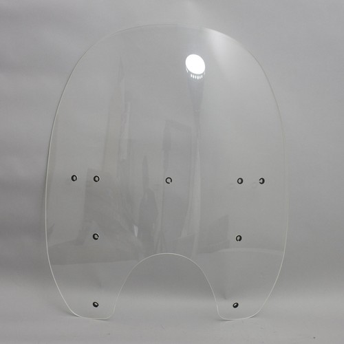19" MEMPHIS CLEAR REPLACEMENT WINDSHIELD HARLEY DYNA SUPER GLIDE FXD FXDC 95-05 - Foto 1 di 2