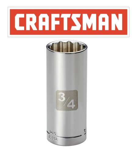 Toma de transmisión Craftsman de fácil lectura de 1/2 o 3/8" métrica superficial o profunda mm/SAE pulgada - Imagen 208 de 227