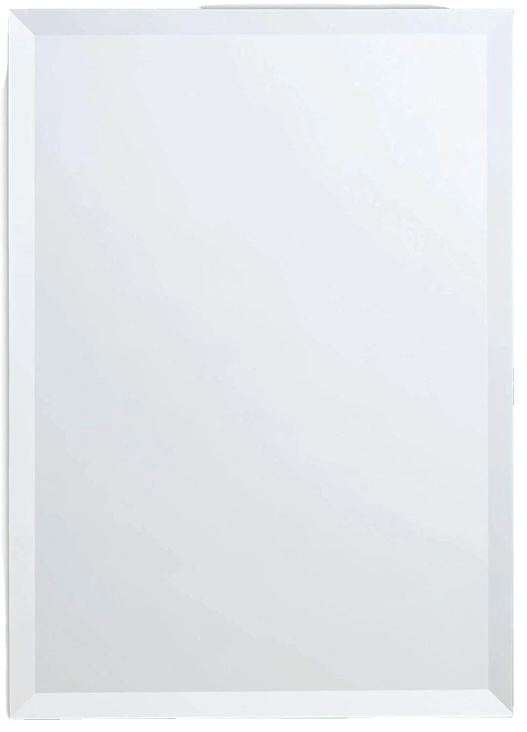 Espejos rectangulares contemporáneos con marco de baño para decoración del hogar