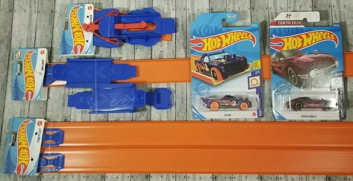 Hot Wheels Track Builder Loop Launcher Trackset 