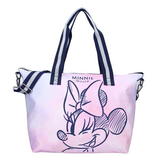 Disney Mickey Mouse Umhängetasche – modischer Shopper mit Reißverschluss - Picture 2 of 5