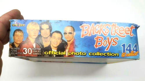 Backstreet Boys 1997 Striker Fotokarten 30er-Pack-Box Striker Nick Carter - Bild 2 von 7