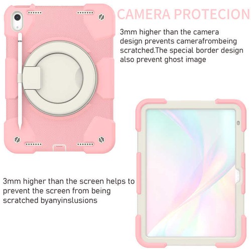 Funda protectora resistente a prueba de golpes para niños para iPad 7/8/9/10/11ª generación Air Pro 11 2025 - Imagen 60 de 156