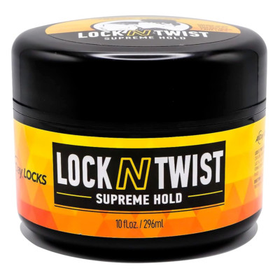 AllDay Locks Lock N Twist Supreme Hold Braiding Gel 10 oz