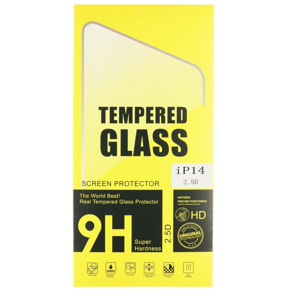 Apple Iphone 14 Tempered Glass Screen Protector Cover-image