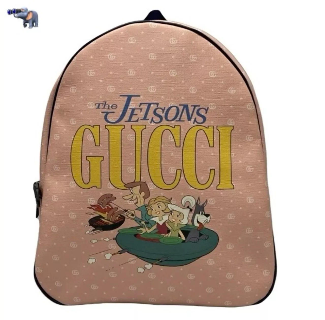 Sac à dos GUCCI GG Plus GG Supreme Anime The Jetsons Collaboration Femme