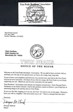 TWIN PEAKS ORIGINAL 1991 RESIDENTS MEMBERSHIP CARD PLUS