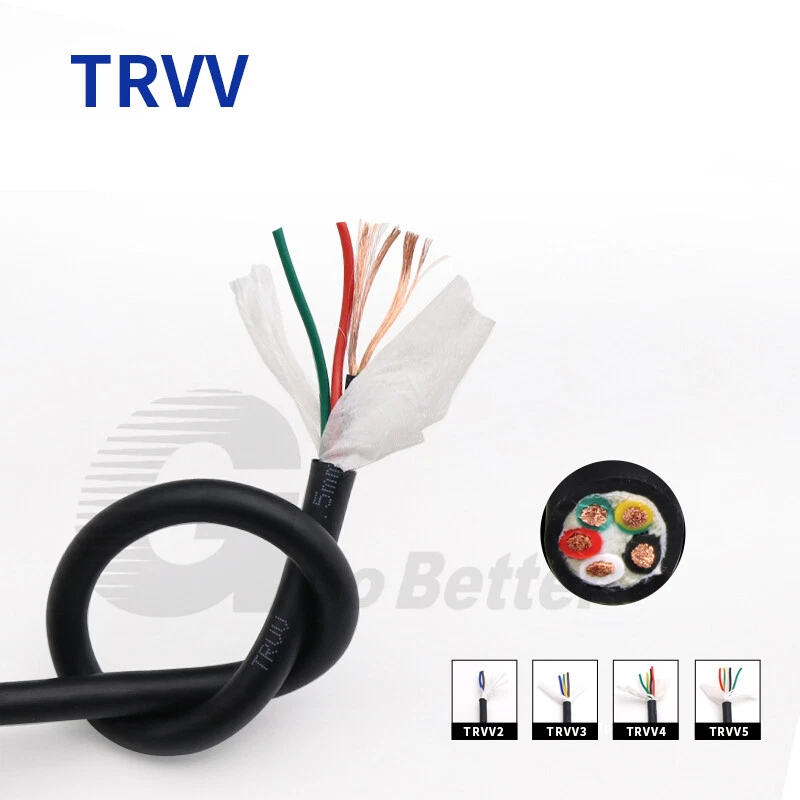 2/3/4/5 Core Electrical Flexible PVC Cable TRVV Cable 0.2/0.3/0.5/0.75/1/1.5mm² - Image 3 of 4