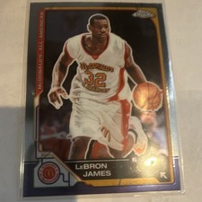 Topps 2025 Chrome McDonald's All American LeBron James  Card #98