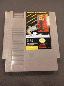 Romance of the Three Kingdoms (Nintendo NES, 1989) CIB complete