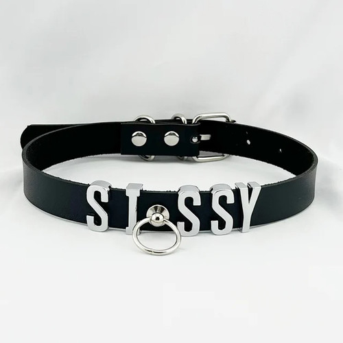 Pu Leather Daddy Collar Punk O-Ring Buckled Custom Ins Modern Necklace Choker F4 - Picture 20 of 26