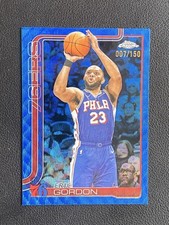 Eric Gordon 2025-26 Topps Chrome Blue Wave Refractor Base /150 #184