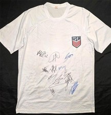 2025 USMNT Team Signed USA Jersey (12 Autos) Pulisic, Balogun, Dest ~ JSA